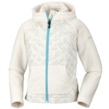 Columbia Sportswear Fast Trek Hybrid Hoodie Jacket - Insulated, Fleece (For Girls)