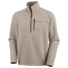 Columbia Sportswear Fast Trek II Fleece Pullover - Zip Neck (For Men) in Tusk - Closeouts