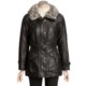 Columbia Sportswear Faux-Leather Coat - Faux-Fur Trim (For Women)