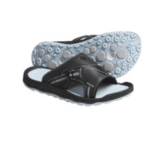Columbia Sportswear Flatwater Sandals - Leather (For Women) in Castle Rock/Winter Sky - Closeouts