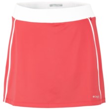 Columbia Sportswear Freezer II Skort - UPF 50, Built-In Shorts (For Women) in Red Coral/White - Closeouts