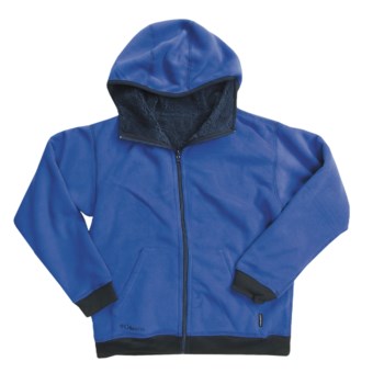 Columbia Sportswear Galaxy Hoodie Sweatshirt - Reversible, Fleece (For Boys) in Azul