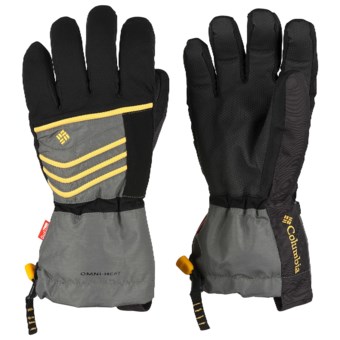 Columbia Sportswear Gathering Storm Omni-Heat® OutDry® Gloves - Waterproof, Insulated (For Men) in Castle Rock