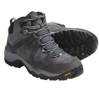 Columbia Sportswear Gorgeous Omni-Tech® Mid Hiking Boots - Waterproof (For Women) in Grill/Hydrangea