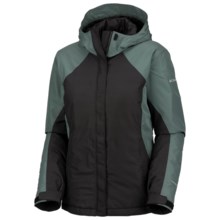 Columbia Sportswear Gotcha Groovin Jacket - Insulated (For Plus Size Women) in Black/Metal - Closeouts