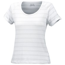 Columbia Sportswear Greenway Stripe Shirt - Short Sleeve (For in White - Closeouts