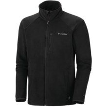 Columbia Sportswear Heat 360 II Omni-Heat® Fleece Jacket (For Big Men) in Black - Closeouts