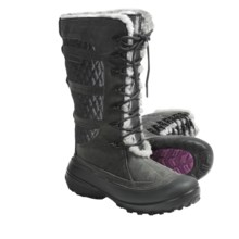 Columbia Sportswear Heather Canyon Omni-Heat® Winter Boots (For Women) in Black/Tarte - Closeouts