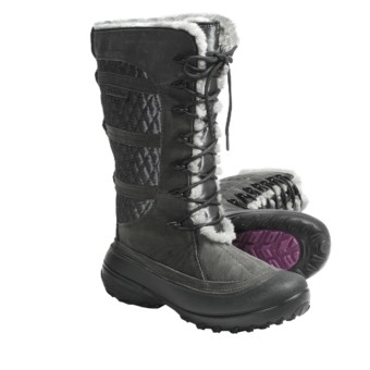 Columbia Sportswear Heather Canyon Omni-Heat® Winter Boots (For Women) in Black/Tarte