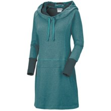 Columbia Sportswear Heather Honey Dress - Hooded, Long Sleeve (For Women) in Blue Forest - Closeouts