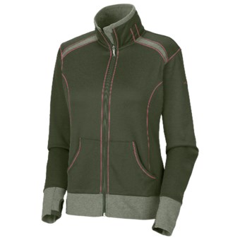 Columbia Sportswear Heather Honey Jacket (For Women) in Surplus Green Heather