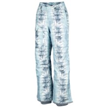 Columbia Sportswear High Volt Omni-Heat® Snow Pants - Waterproof, Insulated (For Women) in Ice Grey Mineral Rock Print - Closeouts