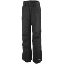 Columbia Sportswear High Volt Omni-Tech® Omni-Heat® Snow Pants - Waterproof (For Plus Size Women) in Black - Closeouts