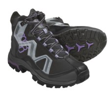 Columbia Sportswear Hoodster OutDry® Hiking Boots - Waterproof, Omni-Heat® (For Women) in Black/Hyacinth - Closeouts