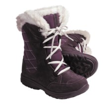 Columbia Sportswear Ice Maiden Winter Boots - Insulated (For Youth Girls) in Fudge/Plum Wine - Closeouts