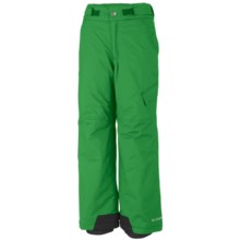 Columbia Sportswear Ice Slope Snow Pants - Insulated (For Toddlers) in Fuse Green - Closeouts