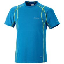 Columbia Sportswear Insect Blocker Sporty Shirt - UPF 50, Short Sleeve (For Men) in Compass Blue - Closeouts