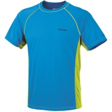 Columbia Sportswear Insight Ice Crew Shirt - UPF 15, Short Sleeve (For Men) in Compass Blue - Closeouts