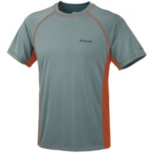 Columbia Sportswear Insight Ice Crew Shirt - UPF 15, Short Sleeve (For Men) in Metal - Closeouts