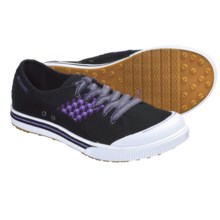 Columbia Sportswear Joely Shoes - Lace-Ups, Cotton Canvas (For Women) in Black/Regal - Closeouts