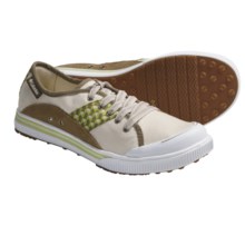 Columbia Sportswear Joely Shoes - Lace-Ups, Cotton Canvas (For Women) in Natural/Lemongrass - Closeouts