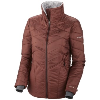 Columbia Sportswear Kaleidaslope II Omni-Heat® Jacket - Insulated (For Women) in Madder Brown