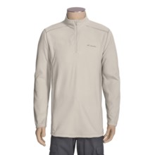 Columbia Sportswear Klamath Range II Shirt - Zip Neck (For Big Men) in Stone - Closeouts