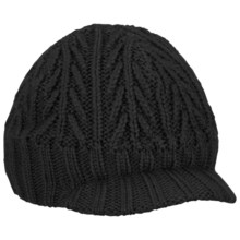 Columbia Sportswear Knit Visor Beanie Hat (For Boys) in Black - Closeouts