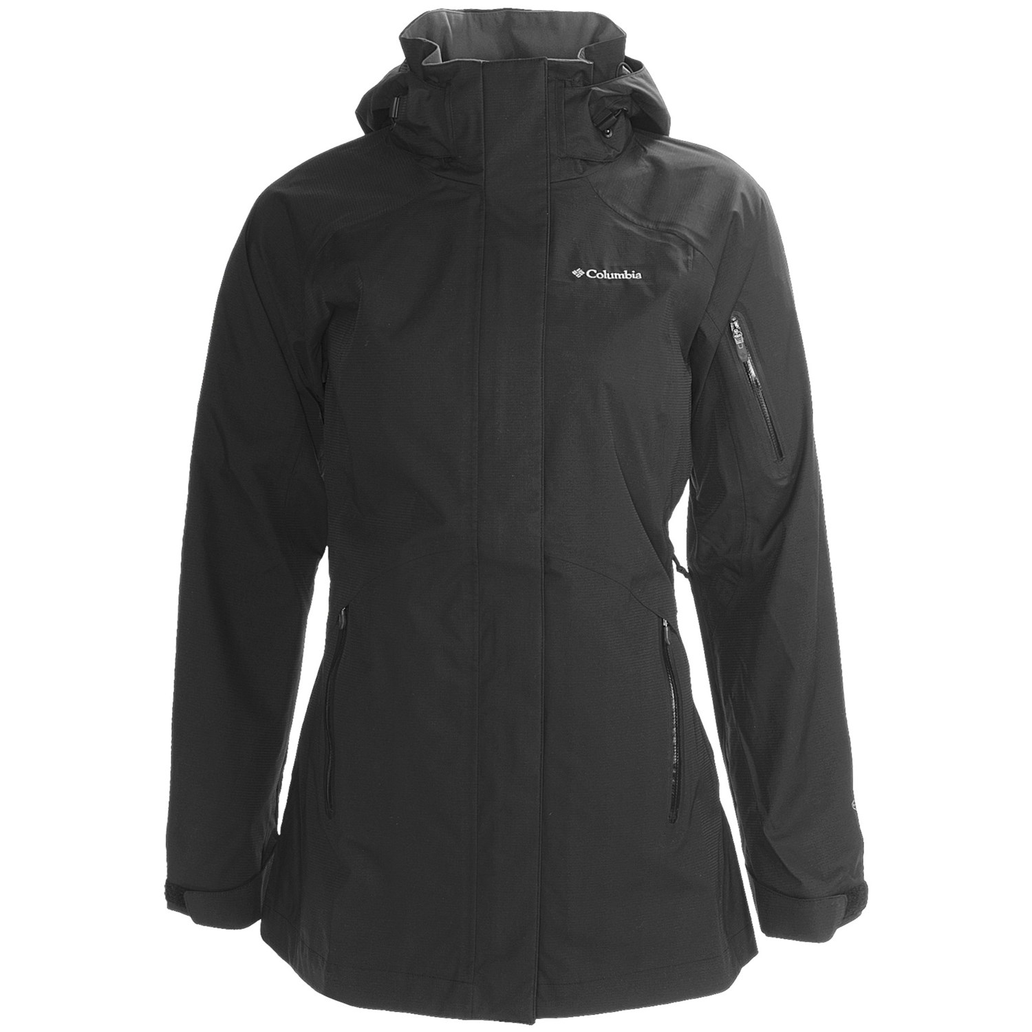 CRAFT ESCAPE RAIN waterproof jacket for women black/ruby