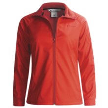 Columbia Sportswear Lady Ace II Jacket - Soft Shell (For Plus Size Women) in Intense Red - Closeouts