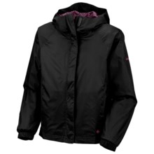 Columbia Sportswear Lake of Lace Shell Jacket (For Little Girls) in Black - Closeouts