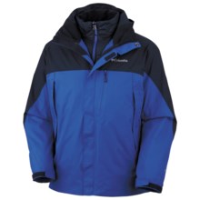 Columbia Sportswear Lhotse Omni-Heat® Mountain Parka - Waterproof, 3-in-1 (For Men) in Azul/Abyss - Closeouts