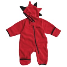 Columbia Sportswear Lil D Fleece Bunting (For Infant) in Intense Red/Black - Closeouts