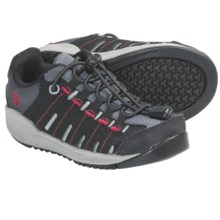Columbia Sportswear Master Fly Shoes (For Kids) in Black/Intense Red - Closeouts