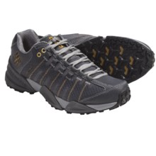 Columbia Sportswear Master of Faster Low Trail Running Shoes - Omni-Tech®, Waterproof (For Men) in Dark Shadow/Golden Glow - Closeouts