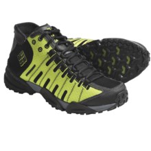 Columbia Sportswear Master of Faster Mid Trail Shoes - Waterproof (For Men) in Black/Lime Green - Closeouts