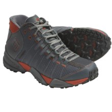 Columbia Sportswear Master of Faster Mid Trail Shoes - Waterproof (For Men) in Dark Shadow/Picante - Closeouts