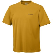 Columbia Sportswear Meeker Peak T-Shirt - UPF 15, Short Sleeve (For Men) in Gold Leaf - Closeouts