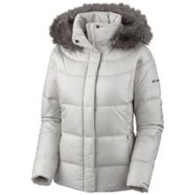 Columbia Sportswear Mercury Maven II Down Jacket - 550 Fill Power, Removable Hood (For Women) in Sea Salt - Closeouts