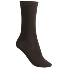 Columbia Sportswear Micromodal® Socks - Crew (For Women) in Chocolate - Closeouts