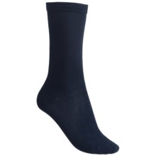 Columbia Sportswear Micromodal® Socks - Crew (For Women) in Navy - Closeouts