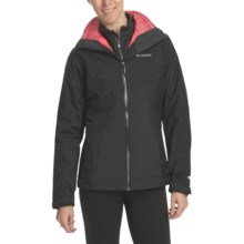Columbia Sportswear Midnight Glades Parka - 3-in-1, Waterproof, Insulated (For Women) in Coal/Black - Closeouts