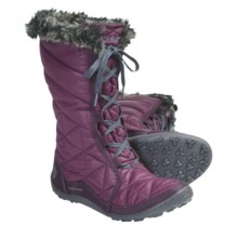 Columbia Sportswear Minx Mid Omni-Heat® Winter Boots - Waterproof, Insulated (For Women) in Vino - Closeouts
