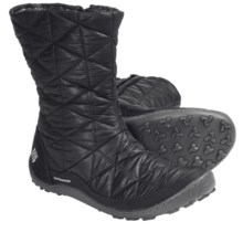 Columbia Sportswear Minx Slip-On Omni-Heat® Winter Boots (For Women) in Black - Closeouts