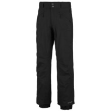 Columbia Sportswear Modern Logger Pants - Waterproof, Recycled Materials (For Men) in Black Twill - Closeouts