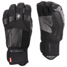 Columbia Sportswear Mountain Monster Short Omni-Heat® Gloves - Waterproof (For Men) in Black - Closeouts