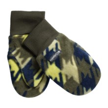 Columbia Sportswear Mt. Hood Fleece Mittens (For Youth) in Tank Houndstooth - Closeouts
