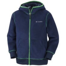 Columbia Sportswear Mt. Hood Grinder Hoodie Sweatshirt - Fleece (For Boys) in Collegiate Navy - Closeouts