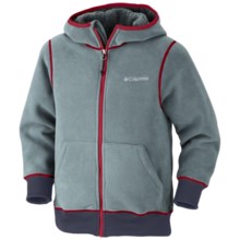 Columbia Sportswear Mt. Hood Grinder Hoodie Sweatshirt - Fleece (For Boys) in Light Metal - Closeouts