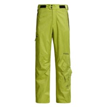 Columbia Sportswear Mt. Krause Snow Pants - Waterproof, Titanium  (For Men) in Citrus - Closeouts